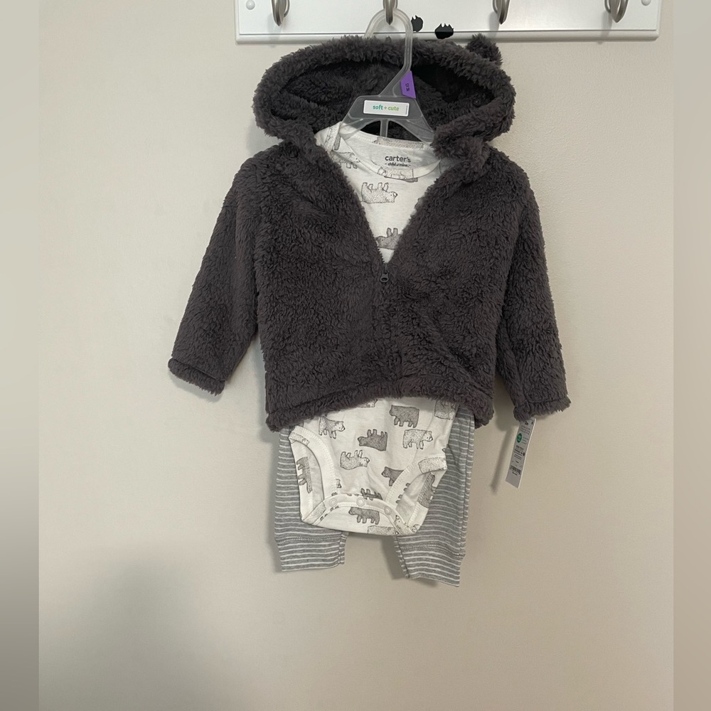 NWT Child of Mine by Carters Sweatshirt outfit - Picture 1 of 4